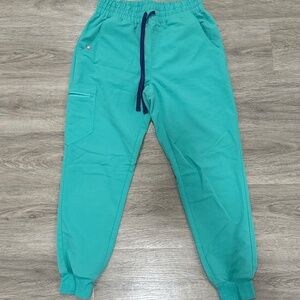 FIGS High Waisted Zamora Scrub Bottoms Small Petite